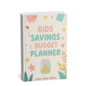 Money Savings Tracker & Journal for Kids